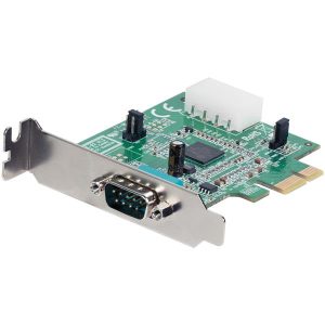 StarTech.com Discontinued and replaced by PEX1S953LP - 1 Port Low Profile Native PCI Express RS232 Serial Card with 16950 UART - PCIe Serial Card - 1 Port LP RS232 Card