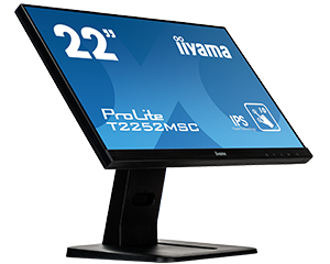 iiyama ProLite T2252MSC-B1 computer monitor 54.6 cm (21.5") 1920 x 1080 pixels Full HD LED Touchscreen Black
