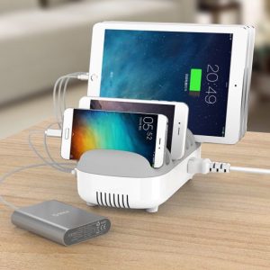 Compulocks 10 Port USB Multiple Tablet Charging Station With EU Plugs