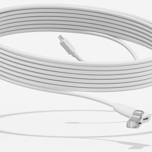 Logitech Rally Mic Pod Extension Cable White