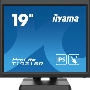 iiyama ProLite T1931SR-B6 touch screen monitor 48.3 cm (19") 1280 x 1024 pixels Single-touch Multi-user Black