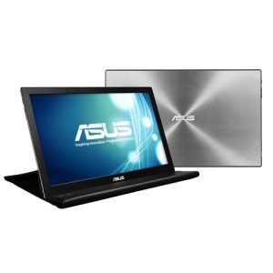 ASUS MB168B 39.6 cm (15.6") 1366 x 768 pixels WXGA LED Black, Silver