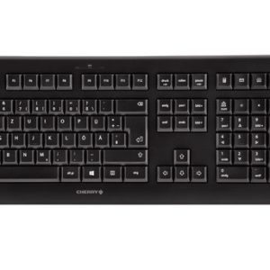 CHERRY DW 3000 keyboard Mouse included RF Wireless AZERTY French Black