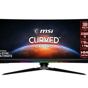 MSI Optix MEG381CQR PLUS 95.2 cm (37.5") 3840 x 1600 pixels UltraWide Quad HD+ LCD Black