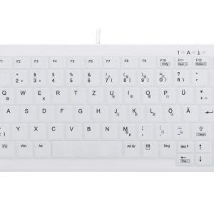 CHERRY AK-C4110 keyboard USB AZERTY French White
